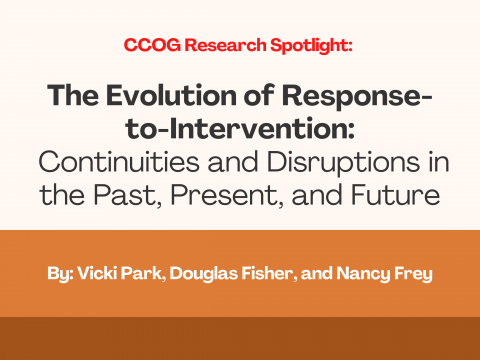 CCOG Research Spotlight: Park et al 2021